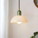 Load image into Gallery viewer, Aurora Nordic Colorful Bowl Pendant Light