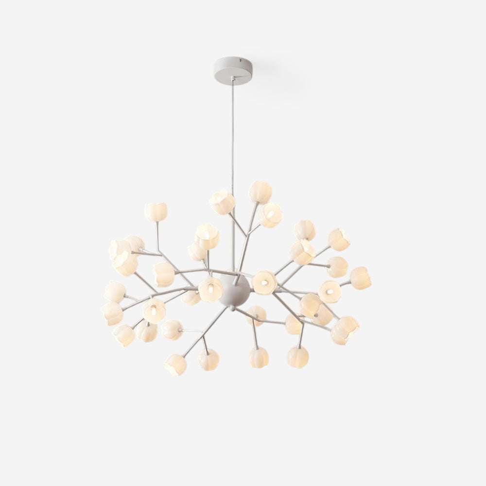 Lustre à fleurs Rei