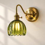 Cargar imagen en el visor de la Galería, Nordic Colorful Flower Glass Wall Lamp