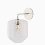 Load image into Gallery viewer, Lumivelle Pebble Sconce - Stylish Wall Light - Glass &amp; Metal, Energy Efficient
