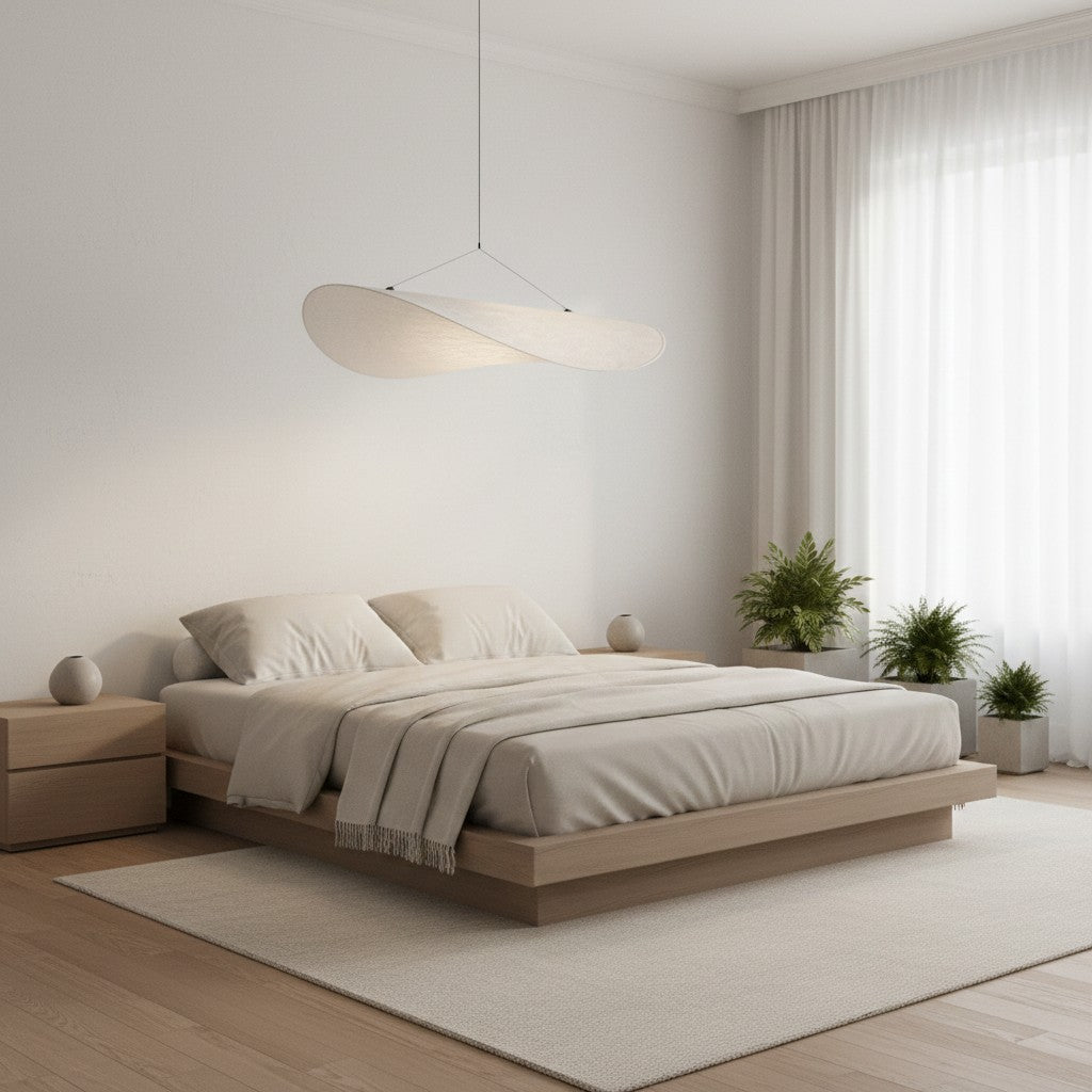 Tivelo Nordisch Minimalistische Schwebende Hängelampe – Moderne Hängeleuchte für Wohn- und Essbereiche