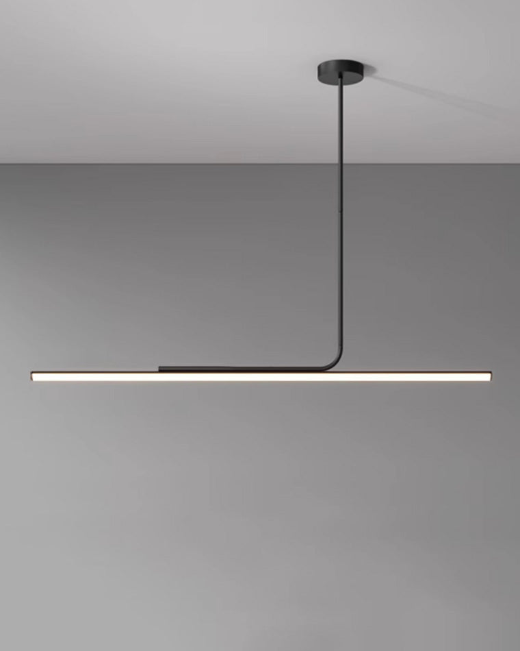 Lustre de salle à manger décoratif contemporain avec interrupteur à bouton-poussoir et peinture blanche