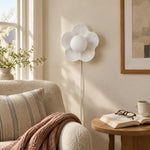 Cargar imagen en el visor de la Galería, Flower-Shaped Resin Plug-In Wall Lamp