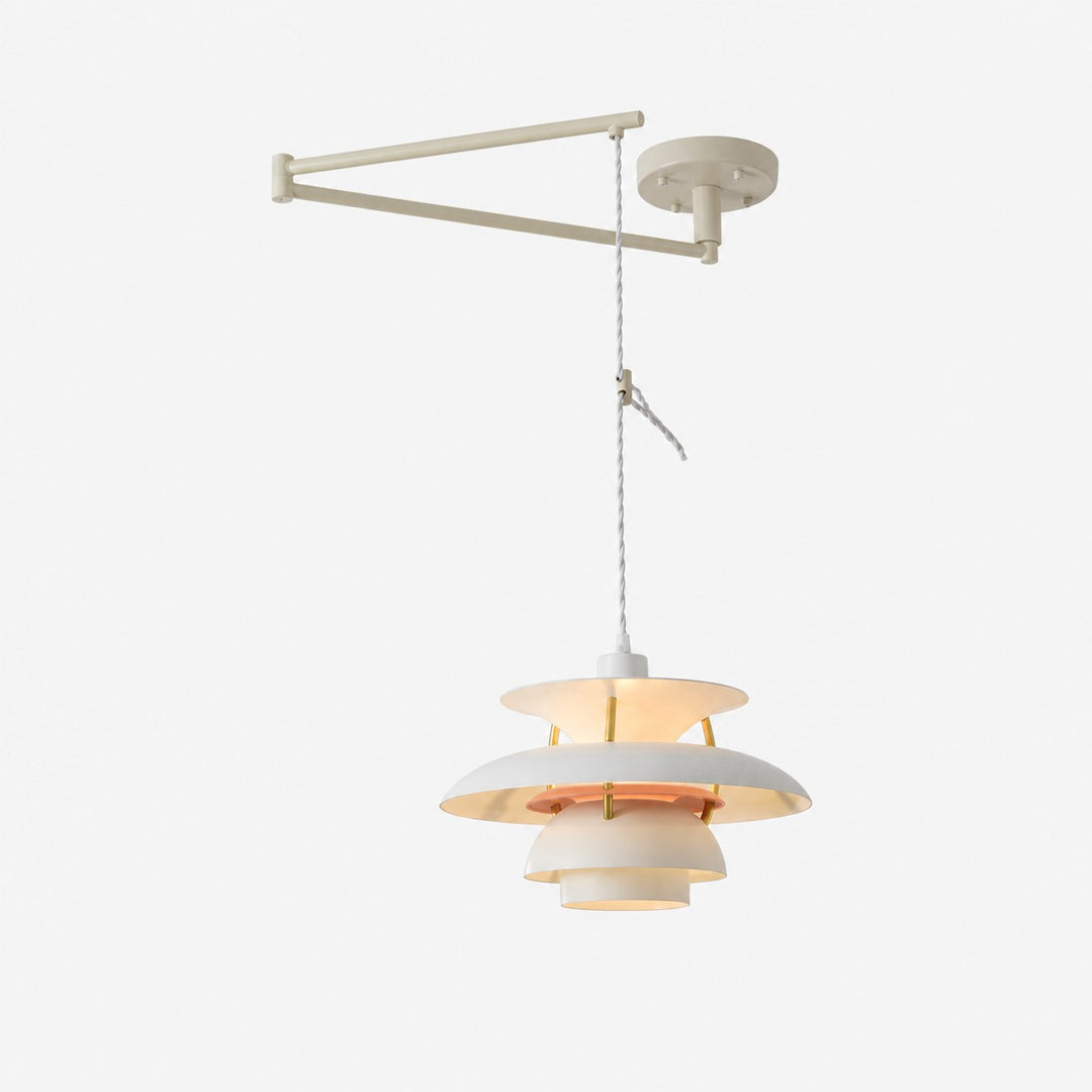 Modern Adjustable Swing Arm Pendant Light