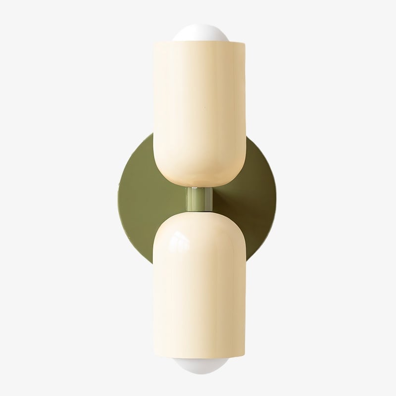 Aplique de Pared Nórdico Minimalista Symra - Lámpara de Pared Moderna de Doble Dirección para Espacios Interiores N47