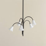 Load image into Gallery viewer, Flora Glass Chandelier
