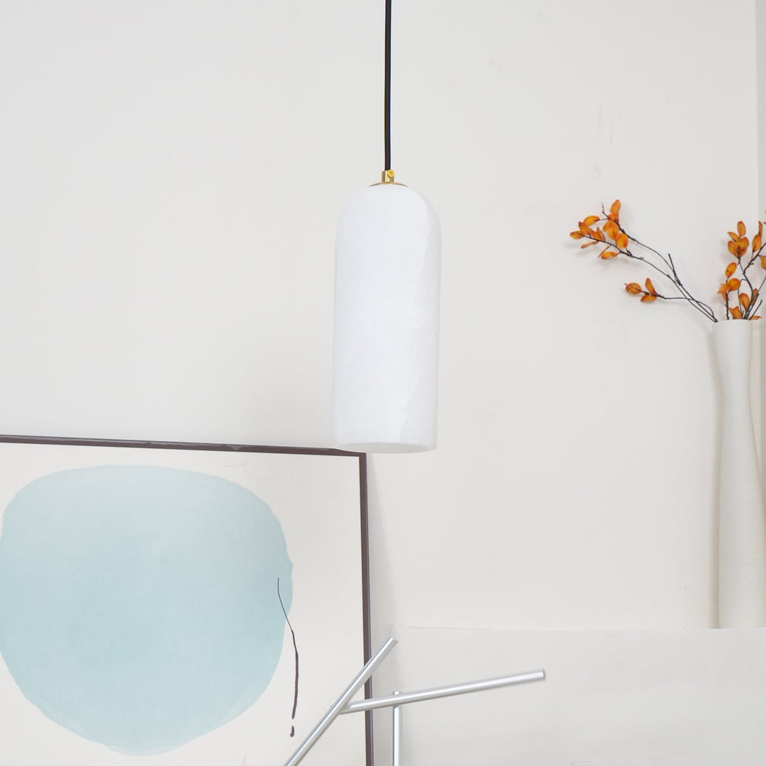 Nordisch Modern Alabaster Monty Pendelleuchte