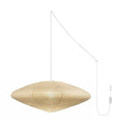 Bild in Gallery-Viewer laden, Mulberry Paper Plug-In Pendant Light
