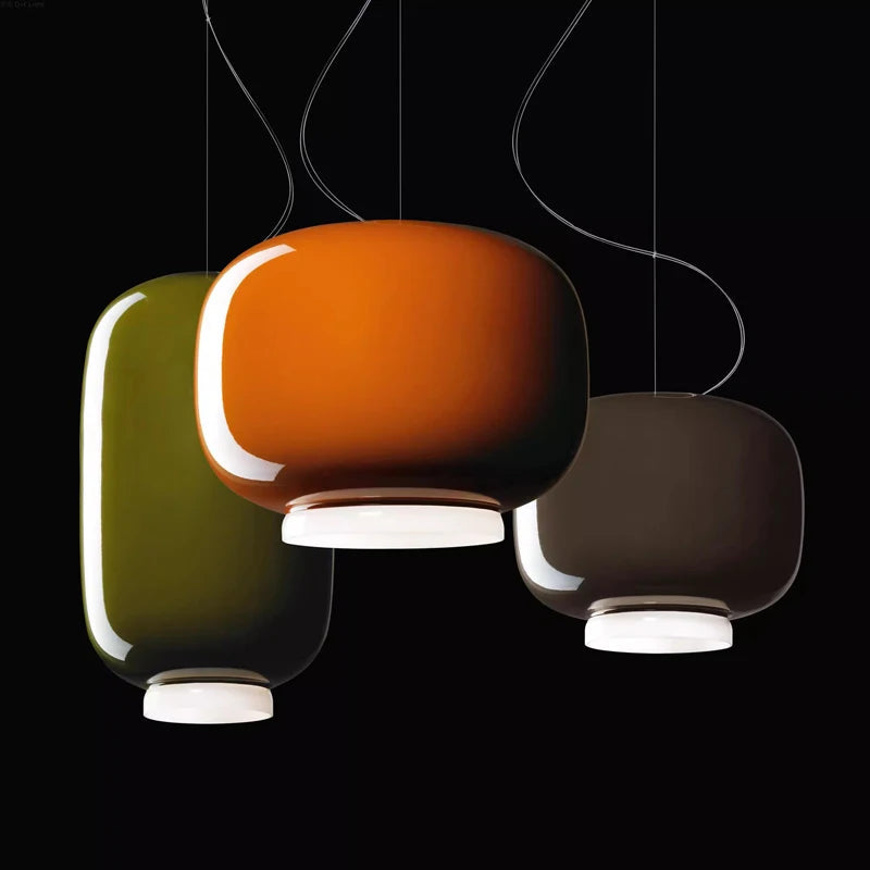 Chouchin Hängeleuchte Moderne LED Glas Pendellampe