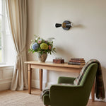 Cargar imagen en el visor de la Galería, Pyralis Cone Art Deco Wall Light - Multi-Directional Sconce for Vanity or Wall

