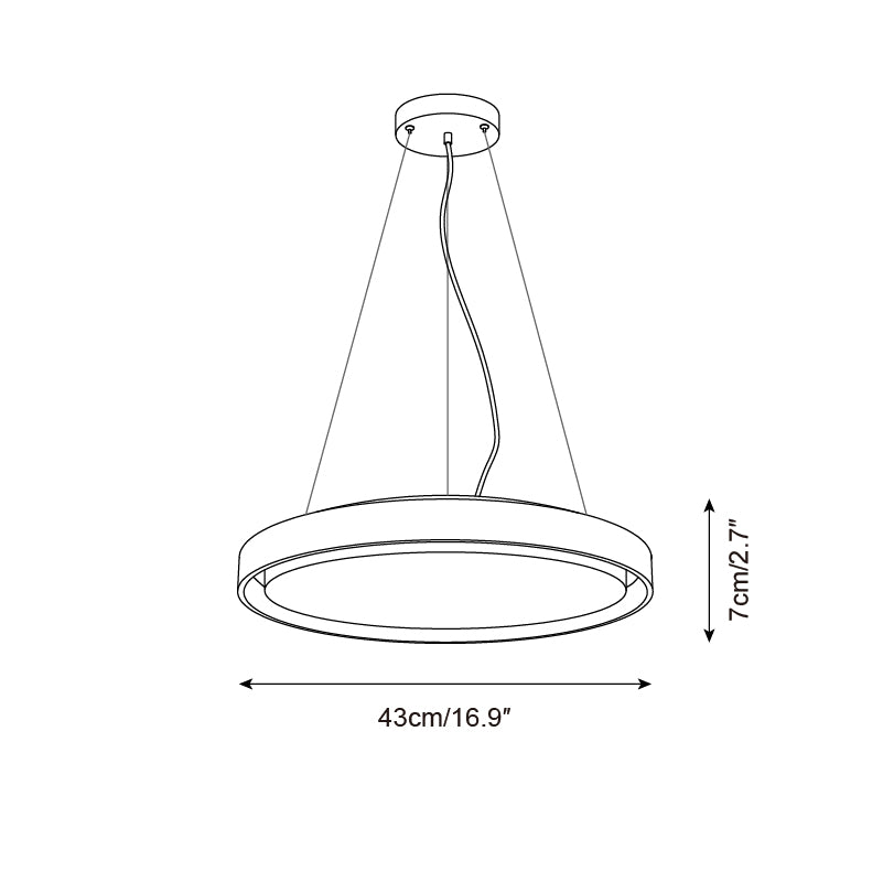 Lampe suspendue Stonix