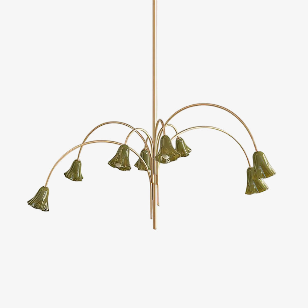 Bellina Modern Blooming Flower Chandelier – Soft Ambient Lighting for Contemporary Spaces