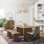 Load image into Gallery viewer, Rivrona Contemporary 7-Light Chandelier - Modern Glass Lighting for Dining Rooms
