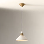 Charger l&#39;image dans la visionneuse de galerie, Suspension en porcelaine Calvor - Abat-jour conique en céramique pour cuisine
