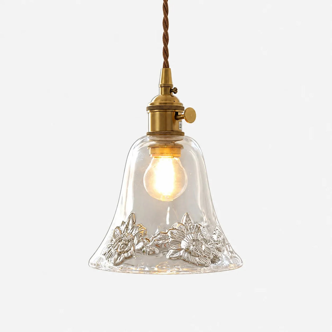 Clear Vase glass pendant light