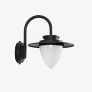 American Outdoor Wall Lantern Metal and Glass Waterproof Wall Sconce