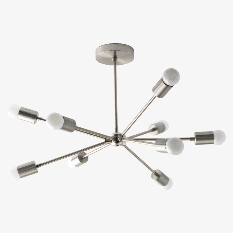Lustre moderne Mobilux Line - Plafonnier milieu du siècle