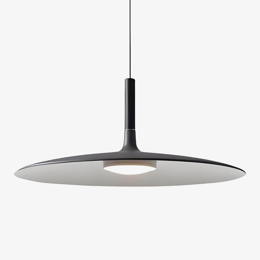 Lampe suspendue industrielle Alphomo - Lampe suspendue minimaliste pour îlot de cuisine et table à manger N04