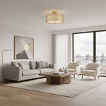 Load image into Gallery viewer, Modern 3 Light Mesh Design Ceiling Light - Dimmable for Living Room
