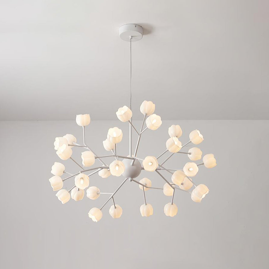 Lustre à fleurs Rei