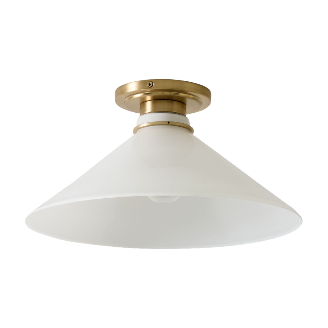 Aurenza Modern Industrial Flush Mount – Elegant Ceiling Lamp for Residential Interiors
