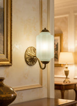 Load image into Gallery viewer, Vintage Milk Glass Sconce Bedside Hallway Eloise Wall Sconce
