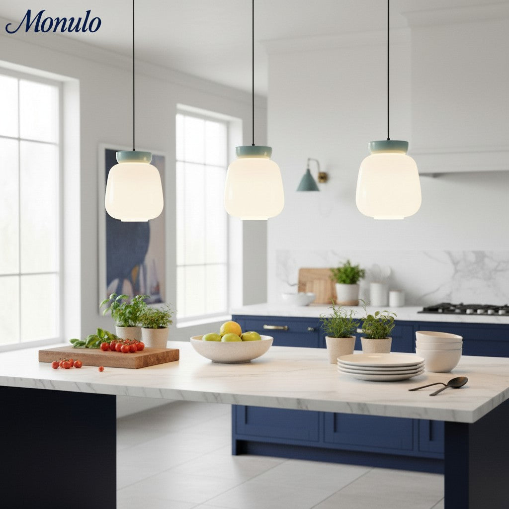 Fiesta Ceramic Bowl Pendant Light – Modern Colorful Ceiling Lamp for Kitchens and Dining Rooms