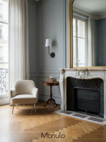 Load image into Gallery viewer, American Industrial Style Vintage Brass Fabric Wall Sconce
