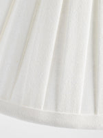 Load image into Gallery viewer, Fabric Table Lamp with Drum Shade - Modern Pleated Task Light
