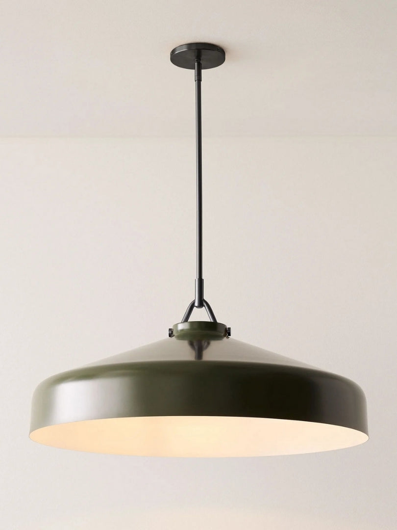 Lámpara colgante de metal minimalista nórdica 