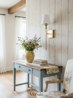 Load image into Gallery viewer, Classic Fabric Shade Battery Wireless Wall Sconce
