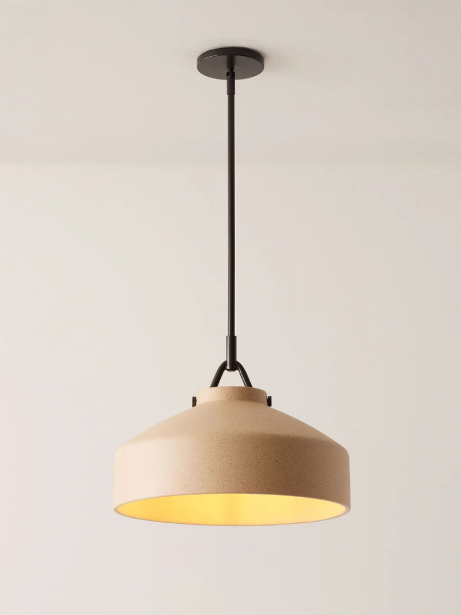 Hanton Nordic Metal Henry Pendant Light - Minimalist Glass And Metal Shade