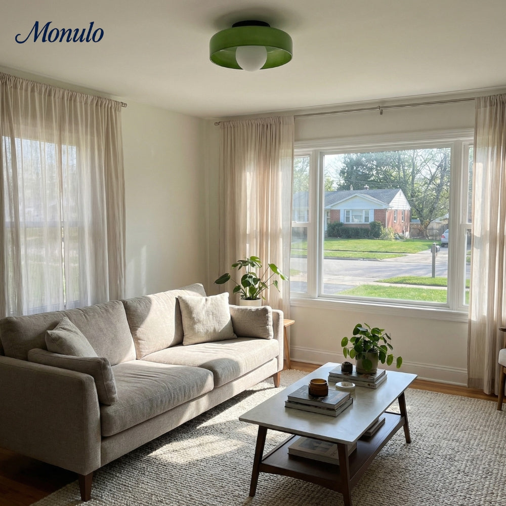 Lámpara de Pared y Techo Verdoma Morandic Disc Orb para Interiores Modernos