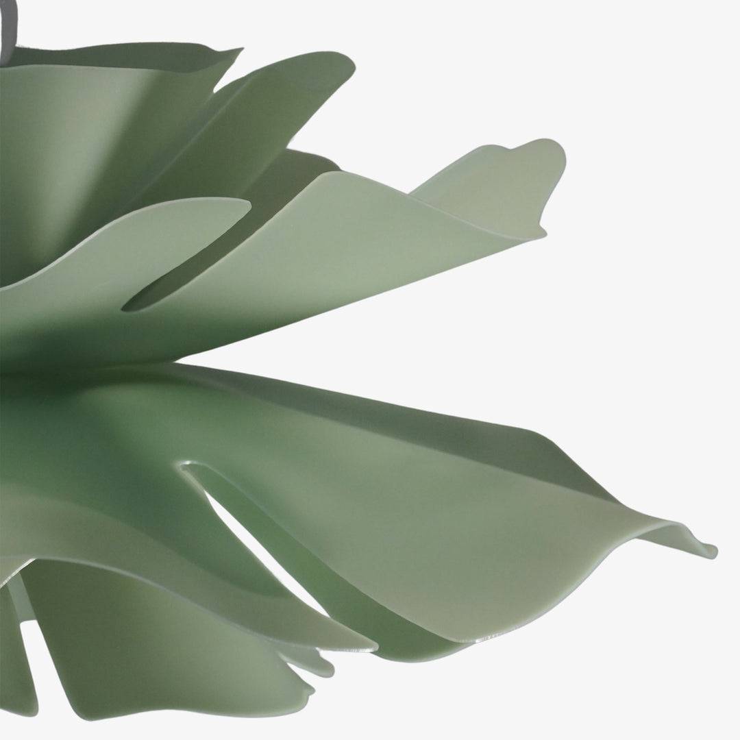 Suspension artisanale en forme de fleur de lotus blanche – Design nordique vintage en acrylique 