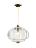 Load image into Gallery viewer, Vintage Milk Glass Semi Flush Mount Eloise Pendant Light

