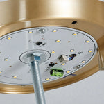 Load image into Gallery viewer, Integrated LED board inside the brass ceiling light
