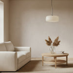 Charger l'image dans la visionneuse de galerie, Suspension Lunorae en verre arrondi - Éclairage sculptural moderne pour salon