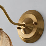 Load image into Gallery viewer, Vintage Ice-Crack Flower Glass Wall Lamp