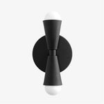 Cargar imagen en el visor de la Galería, Pyralis Cone Linear Statement Wall Sconce - Modern Two Light Fixture
