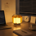 Cargar imagen en el visor de la Galería, Rechargeable table lamp used on a desk