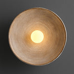 Load image into Gallery viewer, Retro Wabi Sabi Style Round Wall Light For Bedroom M44
