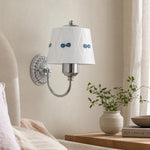 Charger l'image dans la visionneuse de galerie, Billa Bow Knot Glass Wall Lamp – Vintage Artistic Design for Bedroom Hallway