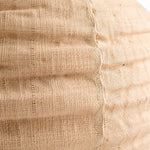 Charger l'image dans la visionneuse de galerie, Close view of cotton-linen shade weave and stitched seam