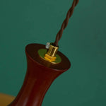 Bild in Gallery-Viewer laden, Velora Skandinavische Bauernhaus-Pendelleuchte mit Glasschirm – Modernes Plug-in-Design