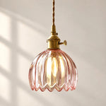 Charger l'image dans la visionneuse de galerie, Nordic Colorful Flower Glass Pendant Lamp