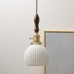 Bild in Gallery-Viewer laden, Die Brillante Arcade Japandi Chic Pendelleuchte
