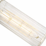 Load image into Gallery viewer, Ribbed glass shade detail