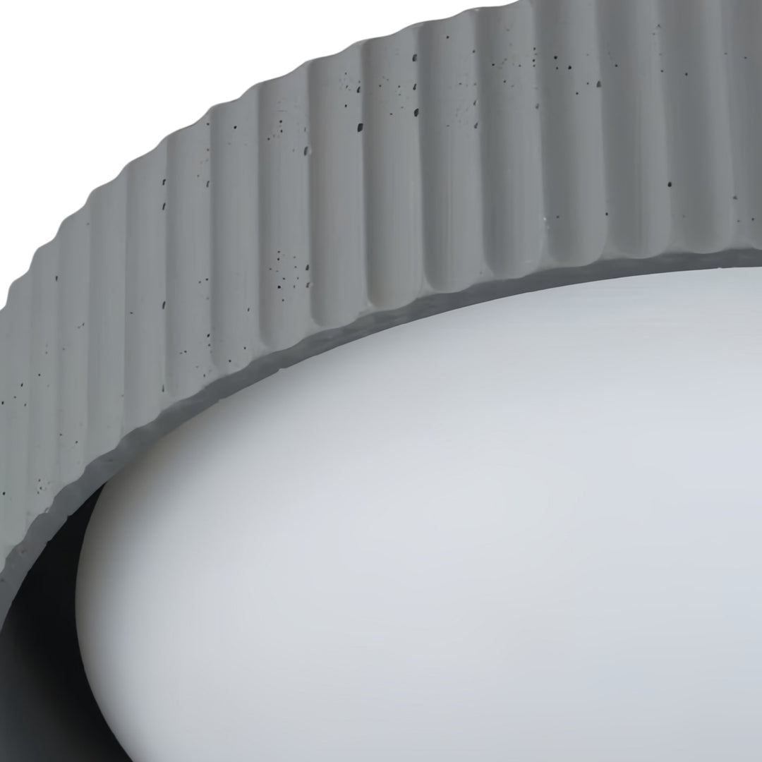 Acrion Round Ceiling Light - Modern Acrylic Light for Bedroom