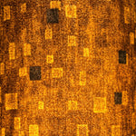 Charger l'image dans la visionneuse de galerie, Lampe de table en céramique faite à la main avec abat-jour en tissu moucheté