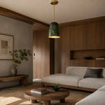 Bild in Gallery-Viewer laden, Pendant light in a warm bedside interior